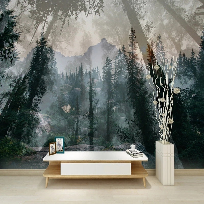 Tree Sunlight Wallpaper: Transform with mesmerizing scenery-GraffitiWallArt