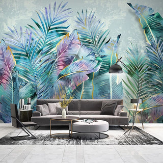 Tropical Wallpaper Mural: Vibrant and Exotic Wall Decor-GraffitiWallArt