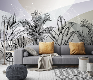 Tropical Wallpaper Murals: Scenic Beauty Captured-GraffitiWallArt