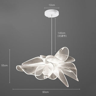 Tulie Floral Chandelier: Exquisite and Elegant-GraffitiWallArt