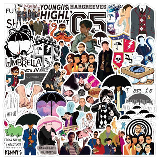 Umbrella Academy Stickers Pack - Waterproof Famous Bundle-GraffitiWallArt