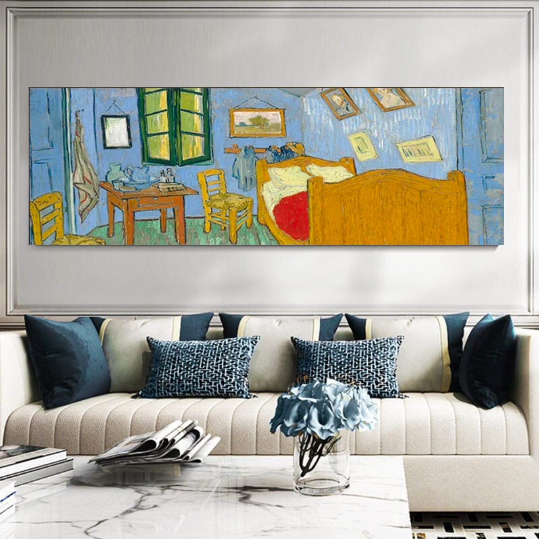 Van Gogh Impressionist Room Canvas Wall Art-GraffitiWallArt