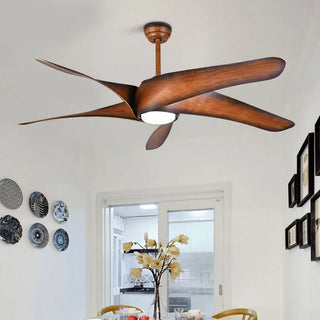 Vintage Brown Ceiling Fan 60 inch Techno Fan-GraffitiWallArt