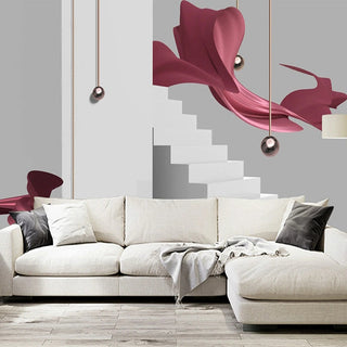 Walk the Stairs Wallpaper: Elevate Your Space-GraffitiWallArt