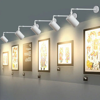 Wall Art LED Long Arm Extendable Telescopic Wall Light-GraffitiWallArt