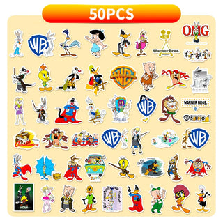 Warner Bros Cartoons Character Sticker Pack-GraffitiWallArt