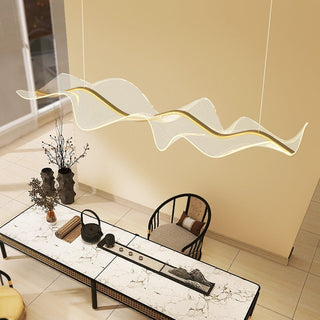 Wave LED Hanging Light for Dining and Kitchen Island-GraffitiWallArt