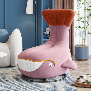 Whale Sofa for Kids Room | Comfortable and Playful Furniture-GraffitiWallArt