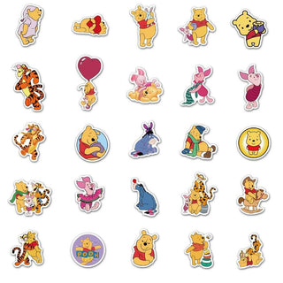 Winnie the Pooh Stickers Pack - Famous and Waterproof Bundle-GraffitiWallArt